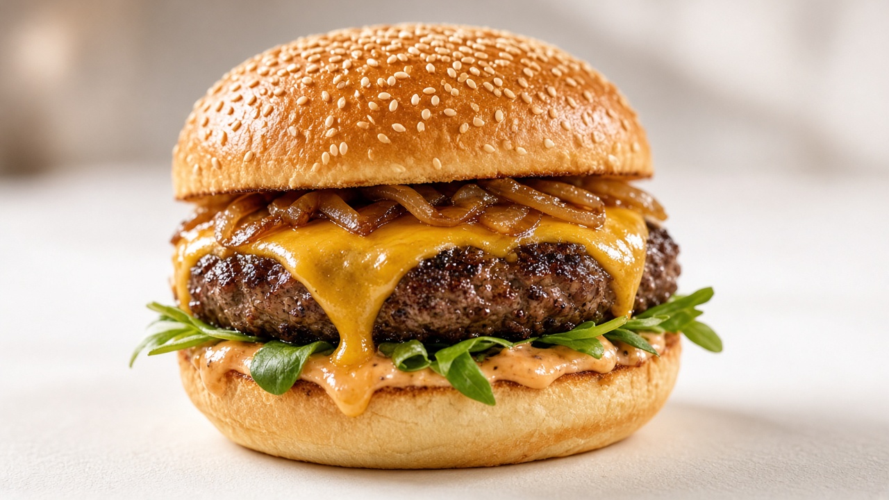 Burger meal
